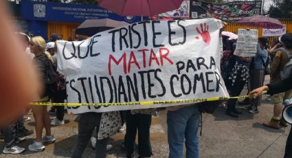 Alumnos de CCH Naucalpan y FES Acatlán marchan por justicia | FOTOS y VIDEOS