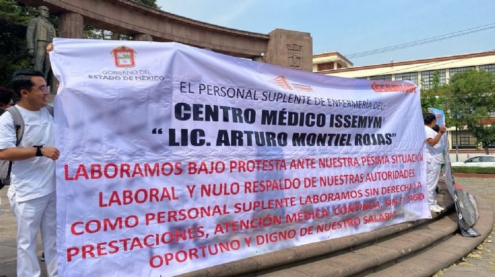“En la pandemia fuimos héroes, ahora sólo somos mano de obra barata”, trabajadores del ISSEMyM