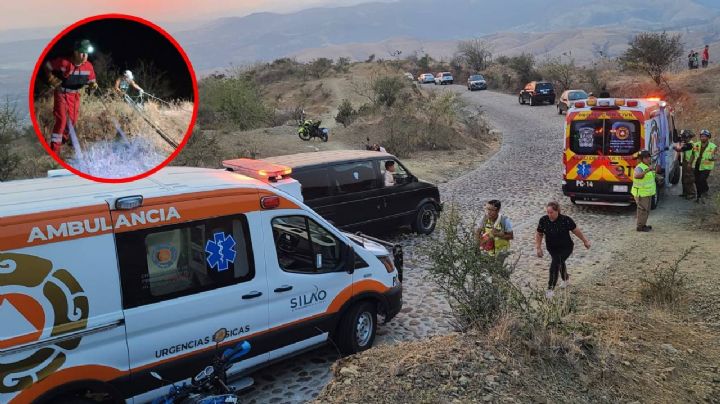 Cae familia de barranco en Cristo Rey; muere una mujer