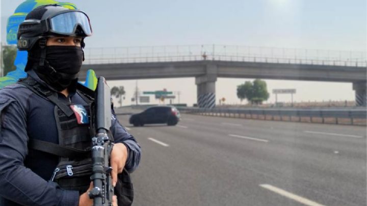 Persecución en la autopista México-Pachuca termina en 3 arrestos y patrulla chocada