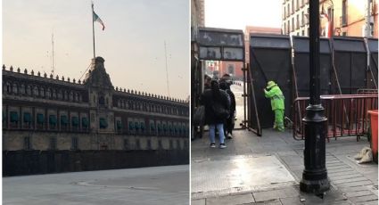 Palacio Nacional blindado: el argumento que dio AMLO para mantener las vallas