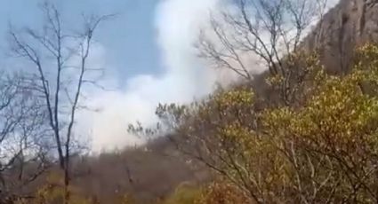 Se incendia la Sierra de Santa Rosa, otra vez, otro incendio forestal en la misma zona