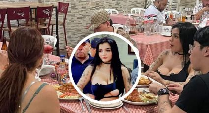 Karely Ruiz llega a restaurante de Veracruz y sorprende a comensales