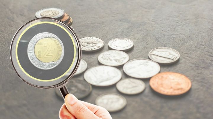 Así es la moneda de 2 pesos más fea y por eso sólo cuesta 50,000 pesos