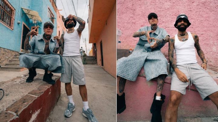 Santa Fe Klan enseña a comer picante al reggaetonero Arcángel