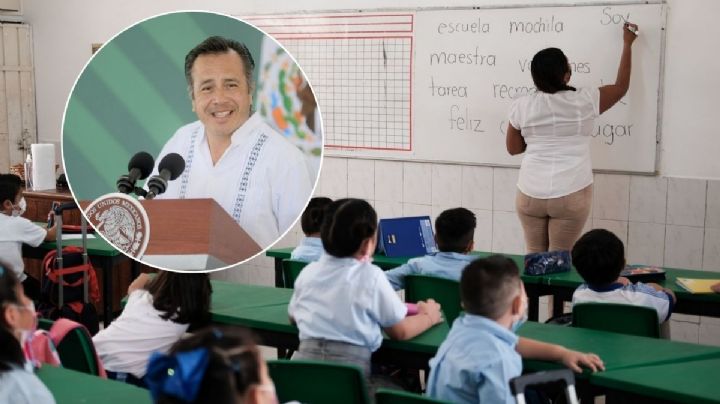 Confirman aumento salarial a maestros de Veracruz. Esto dijo Cuitláhuac García