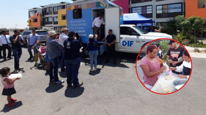 Volvió el comedor comunitario de Galilea en Brisas del Campestre; ahora lo atiende el DIF