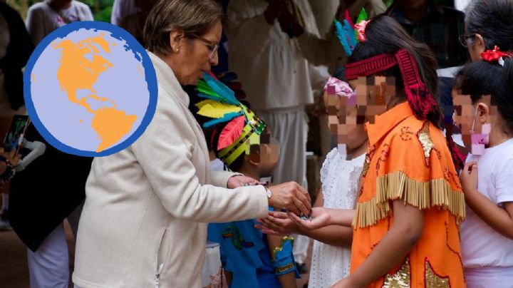 Conmemoran el Día Internacional de la Madre Tierra con ofrenda prehispánica
