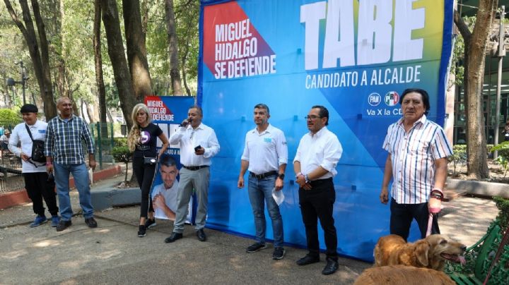 Mauricio Tabe presentó Red Animalista en la alcaldía Miguel Hidalgo