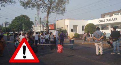 Vuelven a cerrar avenida Miguel Alemán de Xalapa frente a CMAS; esto reclaman