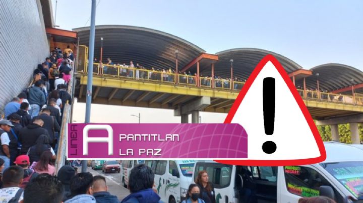 METRO CDMX: Línea A desata caos, no hay acceso y Línea B retira tren de servicio