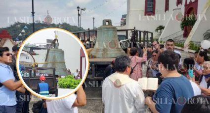 Este día instalarán la campana restaurada de la parroquia de la Asunción en Papantla