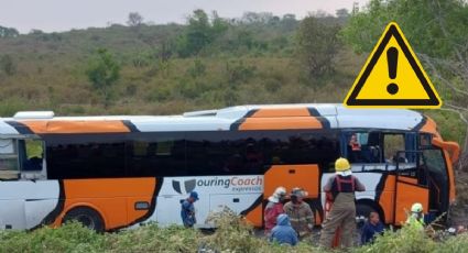 Accidente de autobús turístico de CDMX a Veracruz deja un 1 muerto; este es el saldo