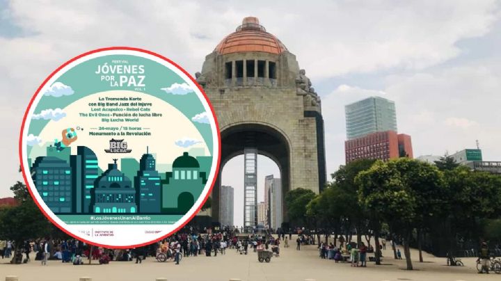 Concierto GRATIS CDMX: Lánzate al “Festival Jóvenes por la Paz” este viernes