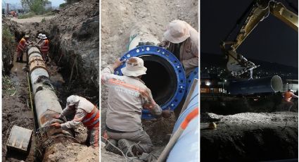 Caasim cambia con éxito tubería y estas colonias de Mineral de la Reforma volverán a tener agua