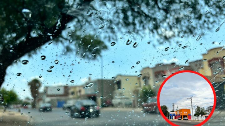 Lluvia en León: nube sorprende a habitantes de la zona norte