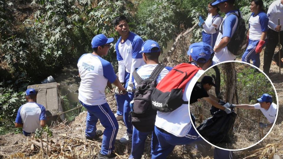 En este 2024 ha recogido Sapal 4,632 toneladas de basura de cauces de arroyos y ríos de León.
