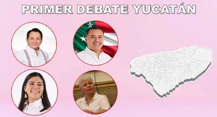 Primer debate Yucatán: Candidatos debatirán en medio de “guerra sucia”, propuestas son descuidadas