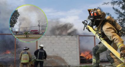 Se registra incendio en la escuela Hijos del Ejército en Pachuca