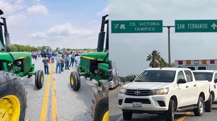 ¿Por qué está bloqueada la carretera Victoria-Matamoros? Esto exigen manifestantes