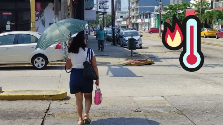 Calor en Coatzacoalcos: Sensación térmica llega a los 50 grados