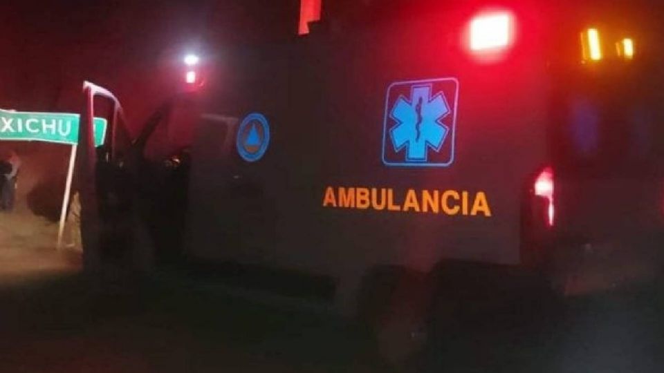 El incidente fue reportado al Sistema de Emergencias 911, cerca de las 11:00 de la noche.