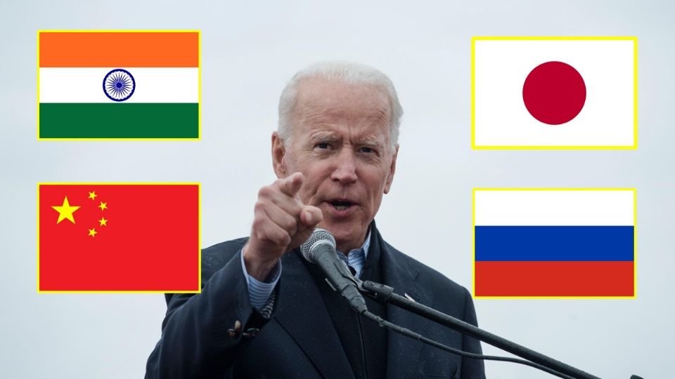 Japón, India, China y Rusia son xenófobos, afirma Joe Biden