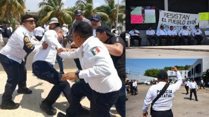 Conflicto de policías en Campeche: A 46 días de paro laboral esto ha pasado