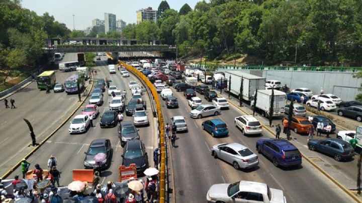 CNTE desquicia la CDMX: retira bloqueo en Circuito Interior, pero regresa al Zócalo