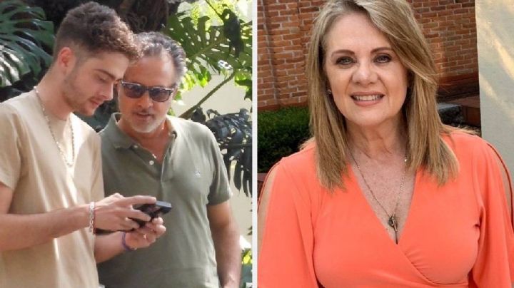 Así reaccionó Erika Buenfil al ver las fotos de su hijo Nicolás con Ernesto Zedillo Jr.