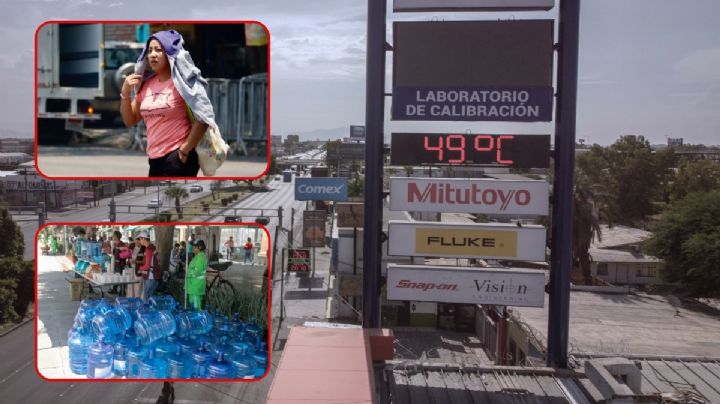 ¿Tienes calor? Pues hará más, 28 estados estarán con más de 40 grados