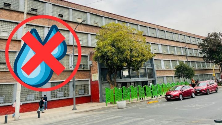Crisis de agua CDMX: Secundaria suspende clases por falta de agua en la Cuauhtémoc