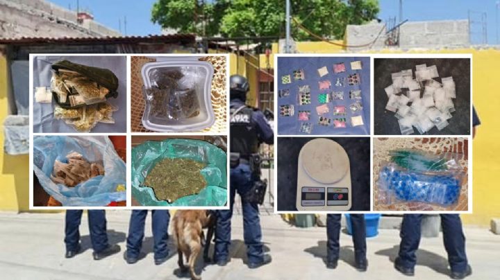 Decomisan más de 1,000 dosis de droga en este municipio de Hidalgo