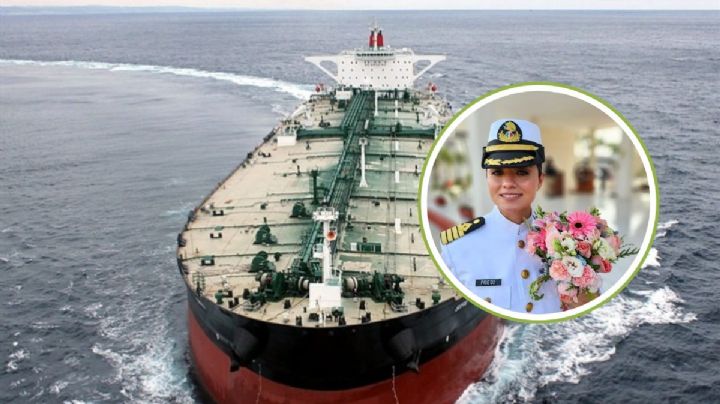Conoce a la primera mujer capitana de un buque tanque de Pemex; es de Veracruz