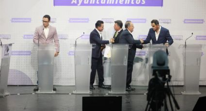 Indirectas y promesas en el debate entre aspirantes a la alcaldía de Pachuca