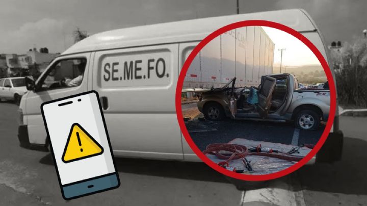 Muere mujer prensada en accidente sobre la carretera Progreso-Ixmiquilpan