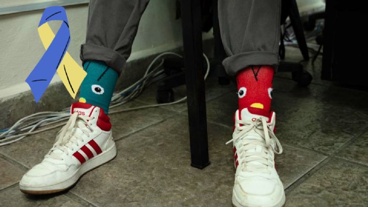 ¿Conoces la razón por la que el 21 de marzo se usan calcetines diferentes?