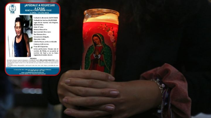 René se fue por trabajo y desapareció en Isla Mujeres hace un año