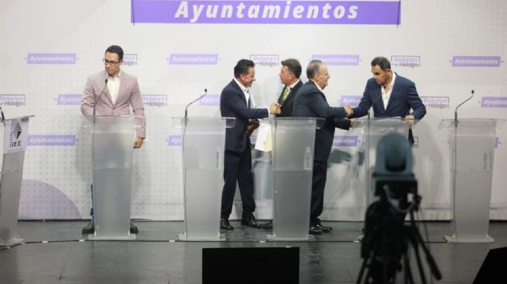 Indirectas y promesas en el debate entre aspirantes a la alcaldía de Pachuca