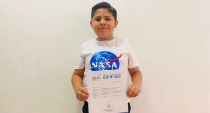 "Soy ejemplo para otros niños que sueñan con conocer el espacio"; Kevin, el mexiquense que irá a la NASA