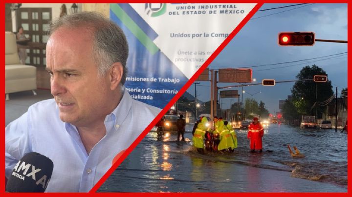 Zonas industriales propensas a inundaciones en Ecatepec