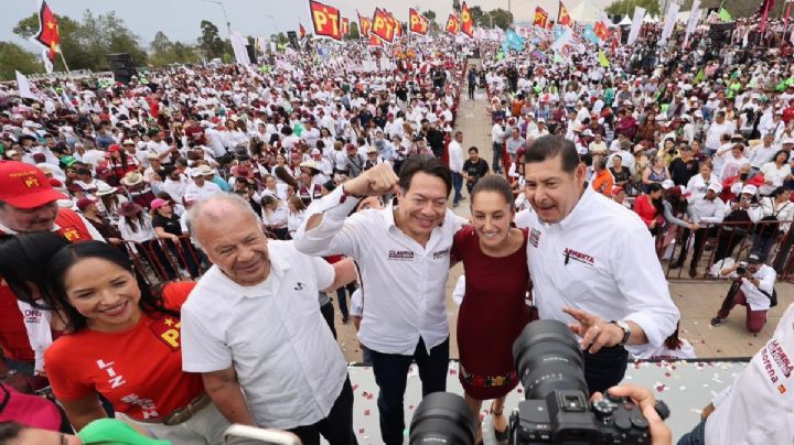 Plaza de la Victoria: Cierra campaña Alejandro Armenta