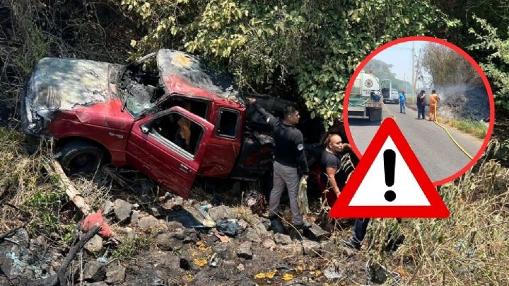 Accidente en Actopan deja 3 calcinados y 3 lesionados; esto se sabe