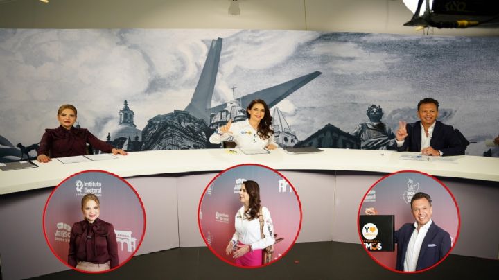 Debate Jalisco: Lemus, Delgadillo y Haro se ven las caras a una semana de la votación, esto se dijeron