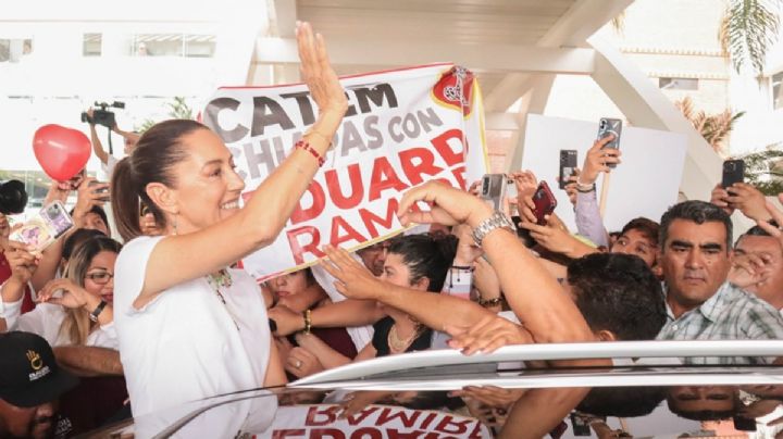 México decidirá entre la transformación o la corrupción: Sheinbaum