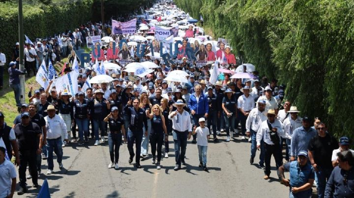 Huixquilucan seguirá siendo azul: Romina Contreras