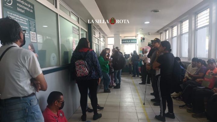 Colapsa Unifila del IMSS, los pacientes esperan hasta cinco horas para ser atendidos