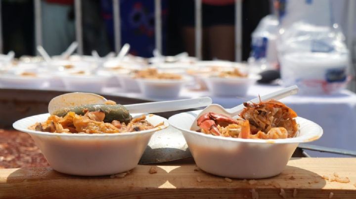 Alvarado rompe récord con el arroz a la tumbada más grande del mundo