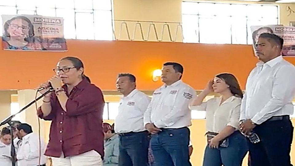 Azucena Cisneros Coss esta ligada a la agrupación delictiva Sindicato 25 de Marzo