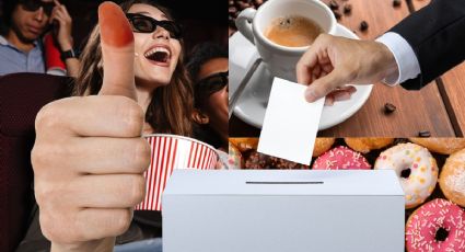 Cines y cafeterías lanzan promociones para quienes voten este 2 de junio